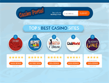 Tablet Screenshot of casino-portal.com